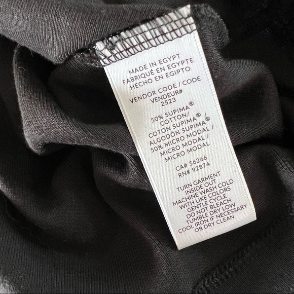 NEW Splendid Basic Black Knit Long Sleeve Shirt Plus Size XXL - Picture 4 of 6